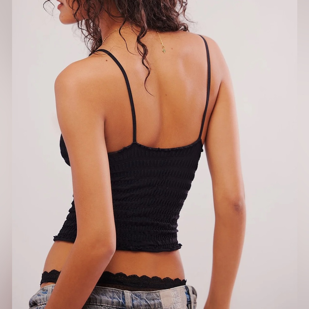 New Intimately free people pucker up seamless tank SZ XS - Picture 2 of 2